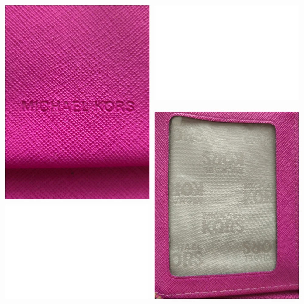 Michael Kors Fuchsia Pink Python Snakeskin Emboss… - image 7